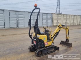 2019 Yanmar SV08-1A(S) Mini Excavators For Auction: Leeds – 23rd, 24th, 25th, 26th October @ 08:00am full