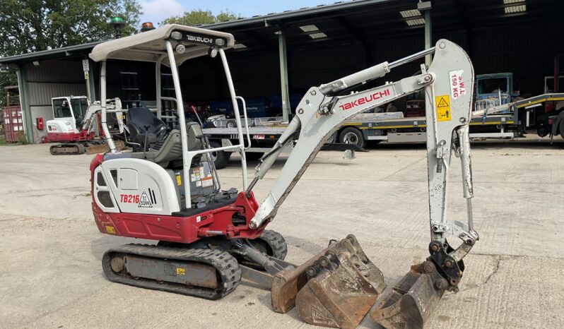 TAKEUCHI TB216 full