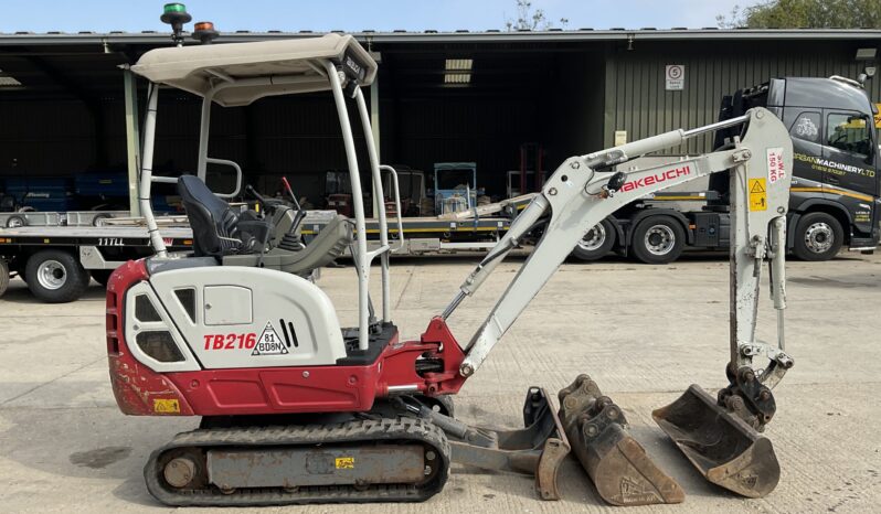 TAKEUCHI TB216 full