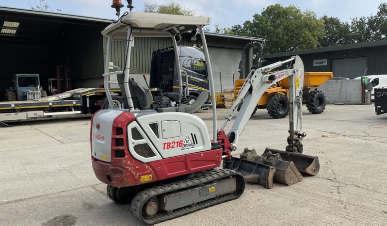 TAKEUCHI TB216 full