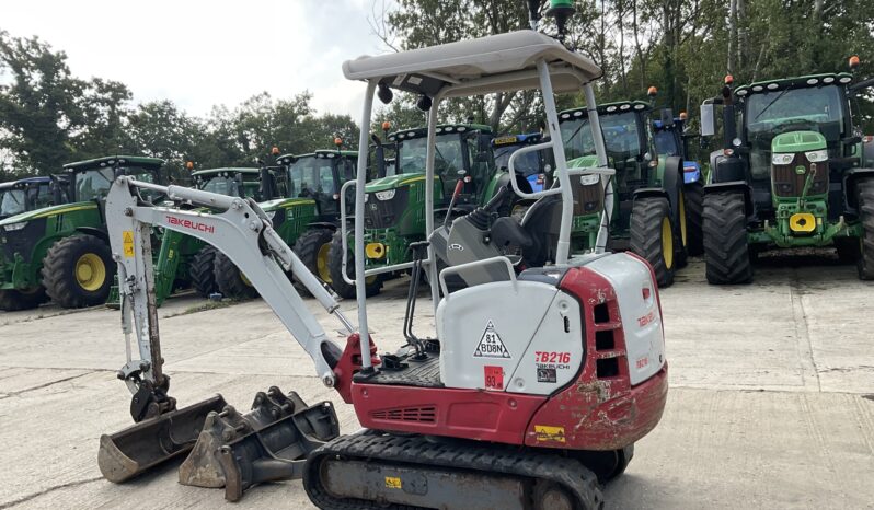 TAKEUCHI TB216 full