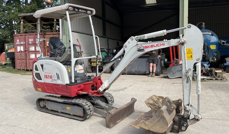 TAKEUCHI TB216 full