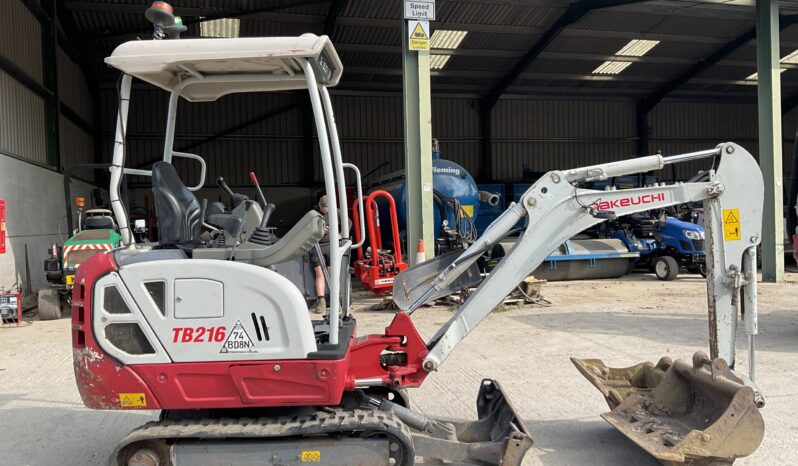 TAKEUCHI TB216 full