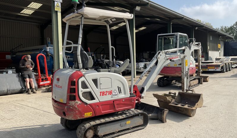 TAKEUCHI TB216 full