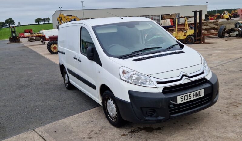 2015 Citroen Dispatch DeadRow For Auction: Dromore – 11th & 12th October 2024 @ 9:00am For Auction on 2024-10-11 full