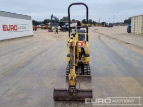 2019 Yanmar SV08-1A(S) Mini Excavators For Auction: Leeds – 23rd, 24th, 25th, 26th October @ 08:00am full