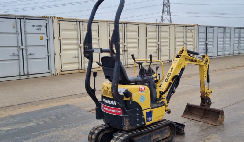 2019 Yanmar SV08-1A(S) Mini Excavators For Auction: Leeds – 23rd, 24th, 25th, 26th October @ 08:00am full