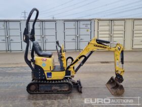 2019 Yanmar SV08-1A(S) Mini Excavators For Auction: Leeds – 23rd, 24th, 25th, 26th October @ 08:00am full