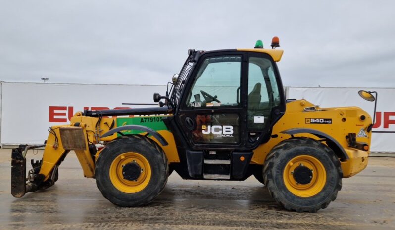 2017 JCB 540-140 Hi Viz Telehandlers For Auction: Leeds – 23rd, 24th, 25th, 26th October @ 08:00am full