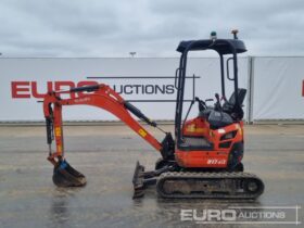 2017 Kubota U17-3A Mini Excavators For Auction: Leeds – 23rd, 24th, 25th, 26th October @ 08:00am full