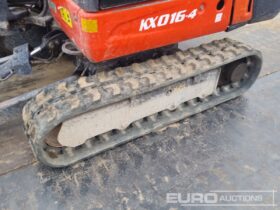 2017 Kubota KX016-4 Mini Excavators For Auction: Leeds – 23rd, 24th, 25th, 26th October @ 08:00am full