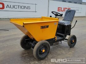 Unused 2024 TRANER TR03W Site Dumpers For Auction: Leeds – 23rd, 24th, 25th, 26th October @ 08:00am