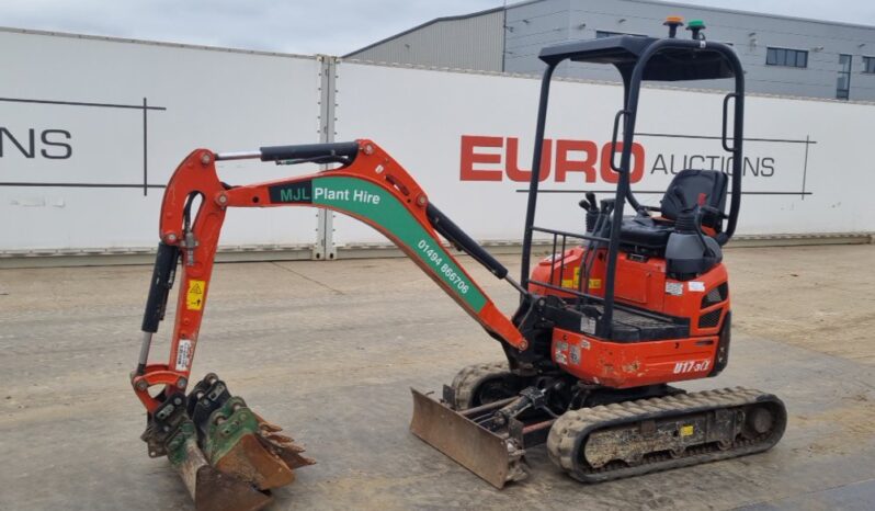 2020 Kubota U17-3 Mini Excavators For Auction: Leeds – 23rd, 24th, 25th, 26th October @ 08:00am