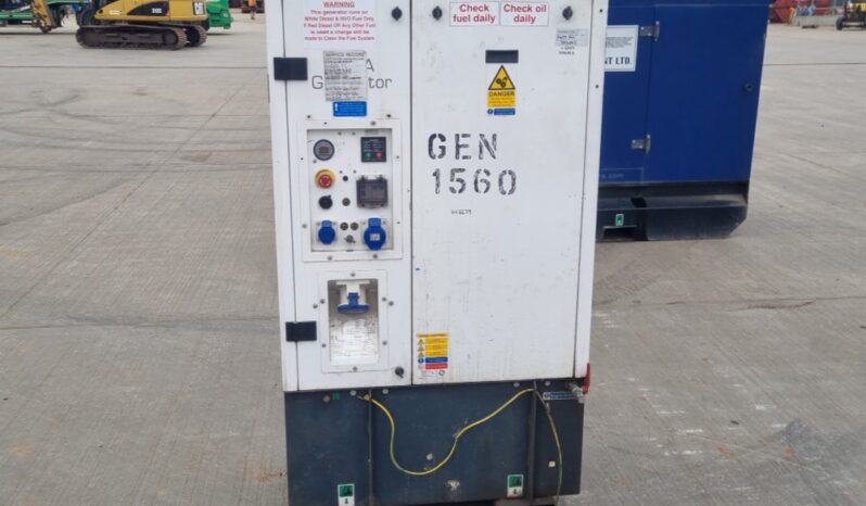 2015 HGI 9kVA Static Generator, Kubota Engine Generators For Auction: Leeds – 23rd, 24th, 25th, 26th October @ 08:00am full