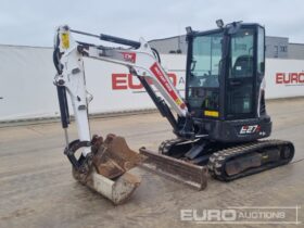 2020 Bobcat E27Z Mini Excavators For Auction: Leeds – 23rd, 24th, 25th, 26th October @ 08:00am