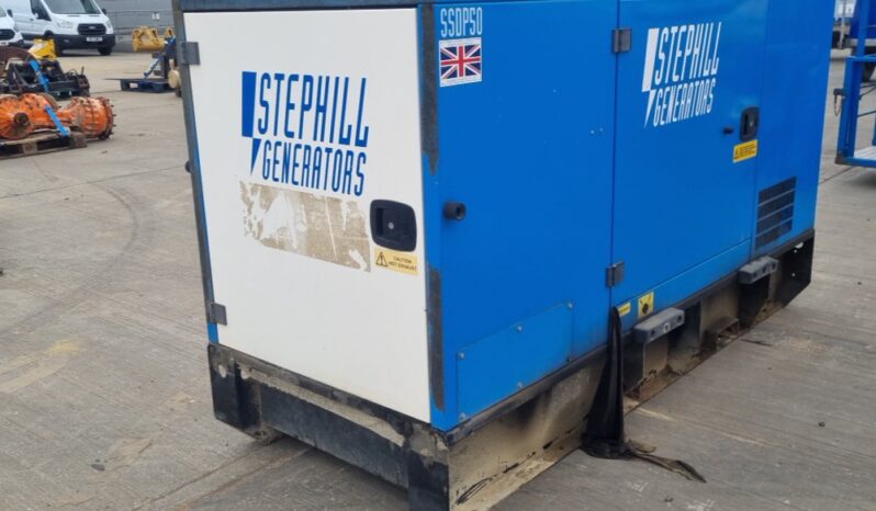 Stephill SSDP50 Generators For Auction: Leeds – 23rd, 24th, 25th, 26th October @ 08:00am full