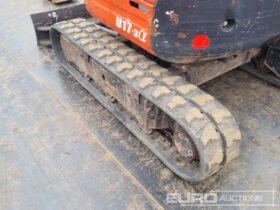 2017 Kubota U17-3A Mini Excavators For Auction: Leeds – 23rd, 24th, 25th, 26th October @ 08:00am full