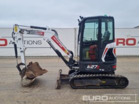 2020 Bobcat E27Z Mini Excavators For Auction: Leeds – 23rd, 24th, 25th, 26th October @ 08:00am full