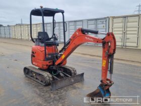 2017 Kubota U17-3A Mini Excavators For Auction: Leeds – 23rd, 24th, 25th, 26th October @ 08:00am full