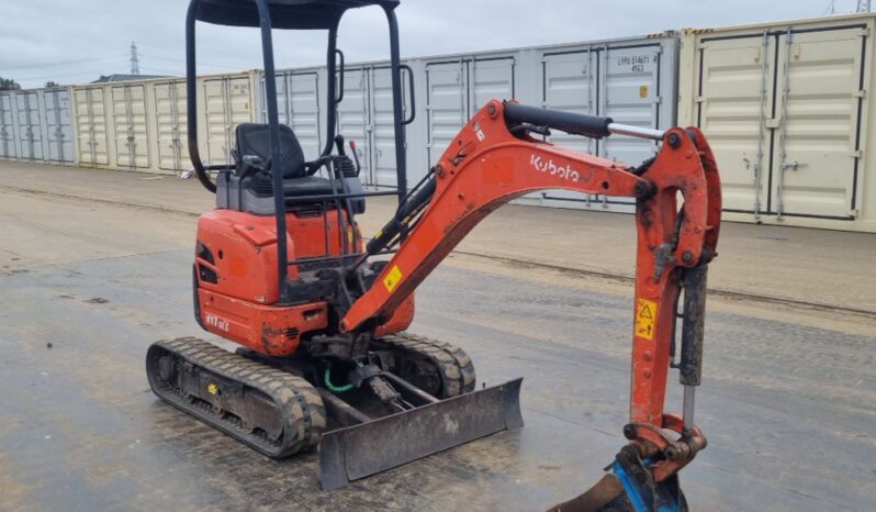 2017 Kubota U17-3A Mini Excavators For Auction: Leeds – 23rd, 24th, 25th, 26th October @ 08:00am full