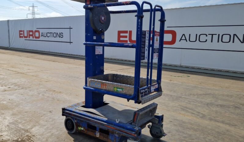 2015 Power Towers Ecolift Manlifts For Auction: Leeds – 23rd, 24th, 25th, 26th October @ 08:00am full