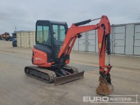 2018 Kubota U27-4 Mini Excavators For Auction: Leeds – 23rd, 24th, 25th, 26th October @ 08:00am full