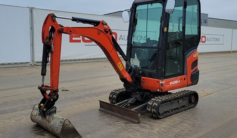 2017 Kubota KX016-4 Mini Excavators For Auction: Leeds – 23rd, 24th, 25th, 26th October @ 08:00am