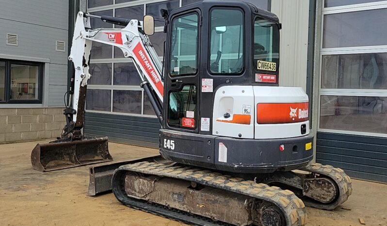 2019 Bobcat E45 Mini Excavators For Auction: Leeds – 23rd, 24th, 25th, 26th October @ 08:00am full