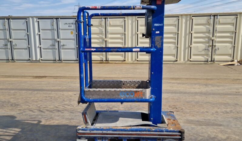 2015 Power Towers Ecolift Manlifts For Auction: Leeds – 23rd, 24th, 25th, 26th October @ 08:00am full