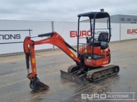 2017 Kubota U17-3A Mini Excavators For Auction: Leeds – 23rd, 24th, 25th, 26th October @ 08:00am