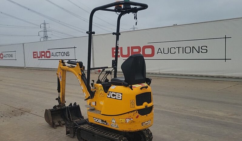 2020 JCB 8008CTS Mini Excavators For Auction: Leeds – 23rd, 24th, 25th, 26th October @ 08:00am full