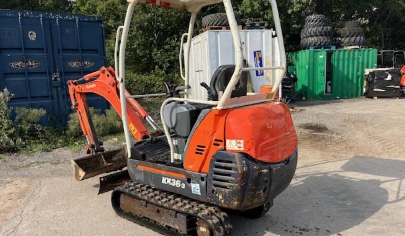 2007 Kubota KX36 Excavator 1Ton  to 3.5 Ton for Sale full