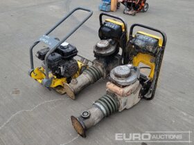 Wacker Neuson Petrol Trench Compator (2 of), Petrol Compaction Plate (Honda Engine) Asphalt / Concrete Equipment For Auction: Leeds – 23rd, 24th, 25th, 26th October @ 08:00am