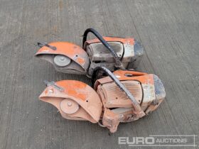 Stihl Petrol Quick Cut Saw (2 of) Asphalt / Concrete Equipment For Auction: Leeds – 23rd, 24th, 25th, 26th October @ 08:00am full