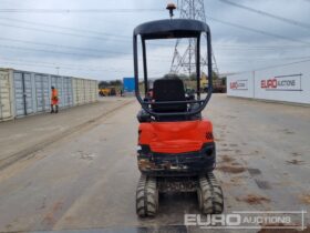 2016 Kubota U17-3A Mini Excavators For Auction: Leeds – 23rd, 24th, 25th, 26th October @ 08:00am full