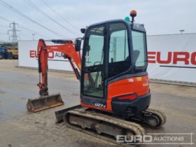 2015 Kubota U27-4 Mini Excavators For Auction: Leeds – 23rd, 24th, 25th, 26th October @ 08:00am full