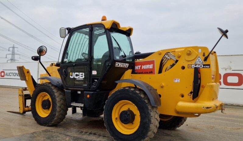 2018 JCB 540-170 Telehandlers For Auction: Leeds – 23rd, 24th, 25th, 26th October @ 08:00am full