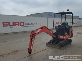 2015 Kubota KX016-4 Mini Excavators For Auction: Leeds – 23rd, 24th, 25th, 26th October @ 08:00am