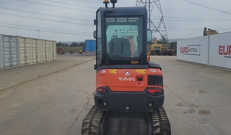 2016 Kubota U27-4 Mini Excavators For Auction: Leeds – 23rd, 24th, 25th, 26th October @ 08:00am full