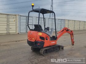 2015 Kubota KX016-4 Mini Excavators For Auction: Leeds – 23rd, 24th, 25th, 26th October @ 08:00am full