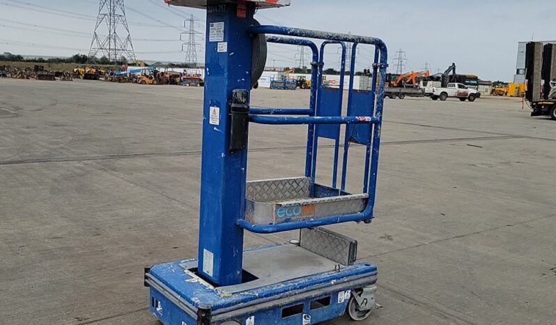 2017 Power Towers Ecolift Manlifts For Auction: Leeds – 23rd, 24th, 25th, 26th October @ 08:00am full