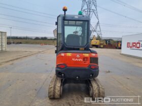 2015 Kubota U27-4 Mini Excavators For Auction: Leeds – 23rd, 24th, 25th, 26th October @ 08:00am full