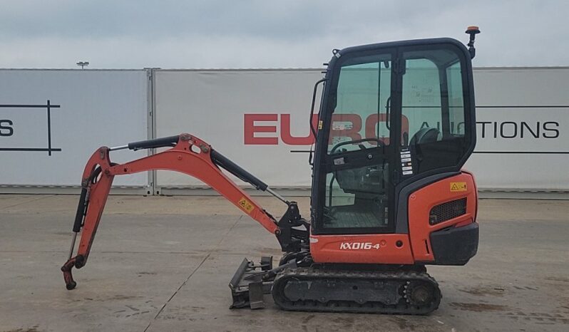 2018 Kubota KX016-4 Mini Excavators For Auction: Leeds – 23rd, 24th, 25th, 26th October @ 08:00am full