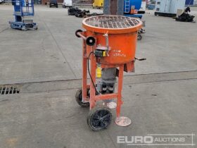 Belle 110Volt Pan Cement Mixer Asphalt / Concrete Equipment For Auction: Leeds – 23rd, 24th, 25th, 26th October @ 08:00am