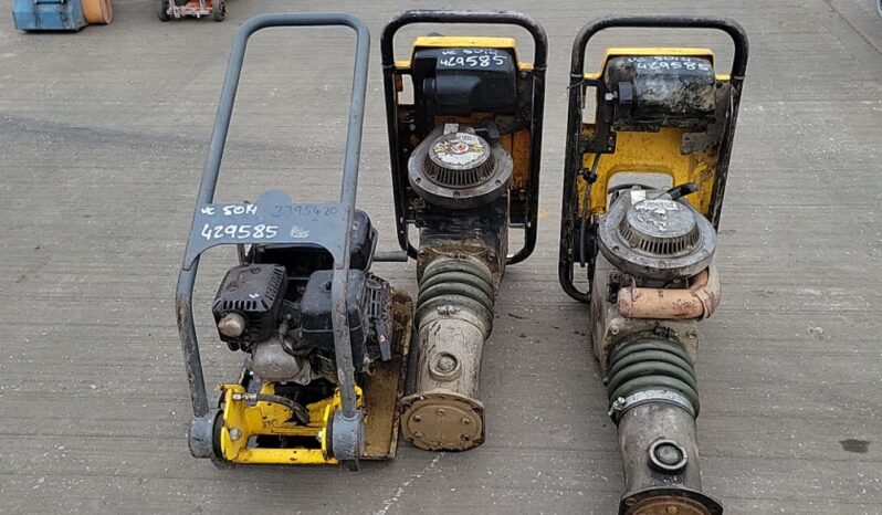 Wacker Neuson Petrol Trench Compator (2 of), Petrol Compaction Plate (Honda Engine) Asphalt / Concrete Equipment For Auction: Leeds – 23rd, 24th, 25th, 26th October @ 08:00am full