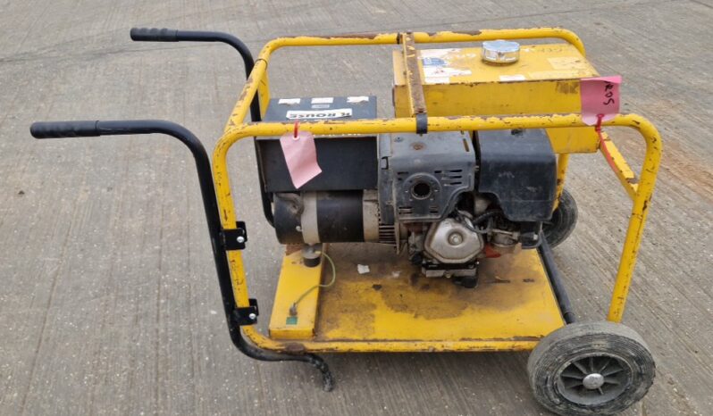 2011 Harrington 5kVA Generator, Petrol Engine Generators For Auction: Leeds – 23rd, 24th, 25th, 26th October @ 08:00am full