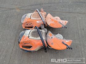 Stihl Petrol Quick Cut Saw (2 of) Asphalt / Concrete Equipment For Auction: Leeds – 23rd, 24th, 25th, 26th October @ 08:00am full