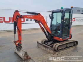 2015 Kubota U27-4 Mini Excavators For Auction: Leeds – 23rd, 24th, 25th, 26th October @ 08:00am