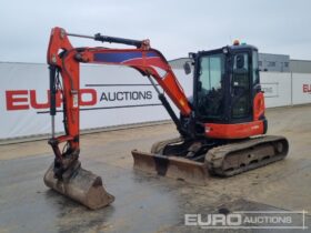 2018 Kubota U48-4 Mini Excavators For Auction: Leeds – 23rd, 24th, 25th, 26th October @ 08:00am