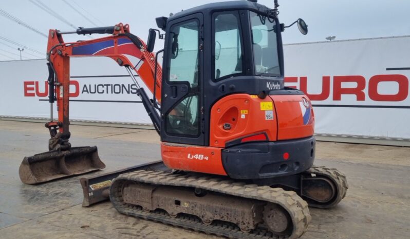 2018 Kubota U48-4 Mini Excavators For Auction: Leeds – 23rd, 24th, 25th, 26th October @ 08:00am full